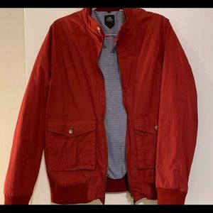 Jacket - red, lined. Pristine, old-school & rare